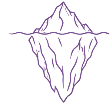 An iceberg