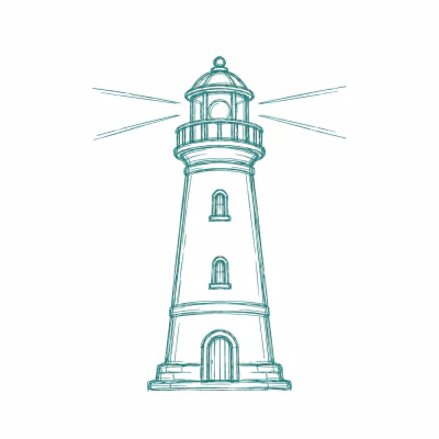 A lighthouse